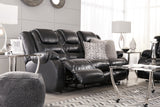 Vacherie Black Reclining Living Room Set