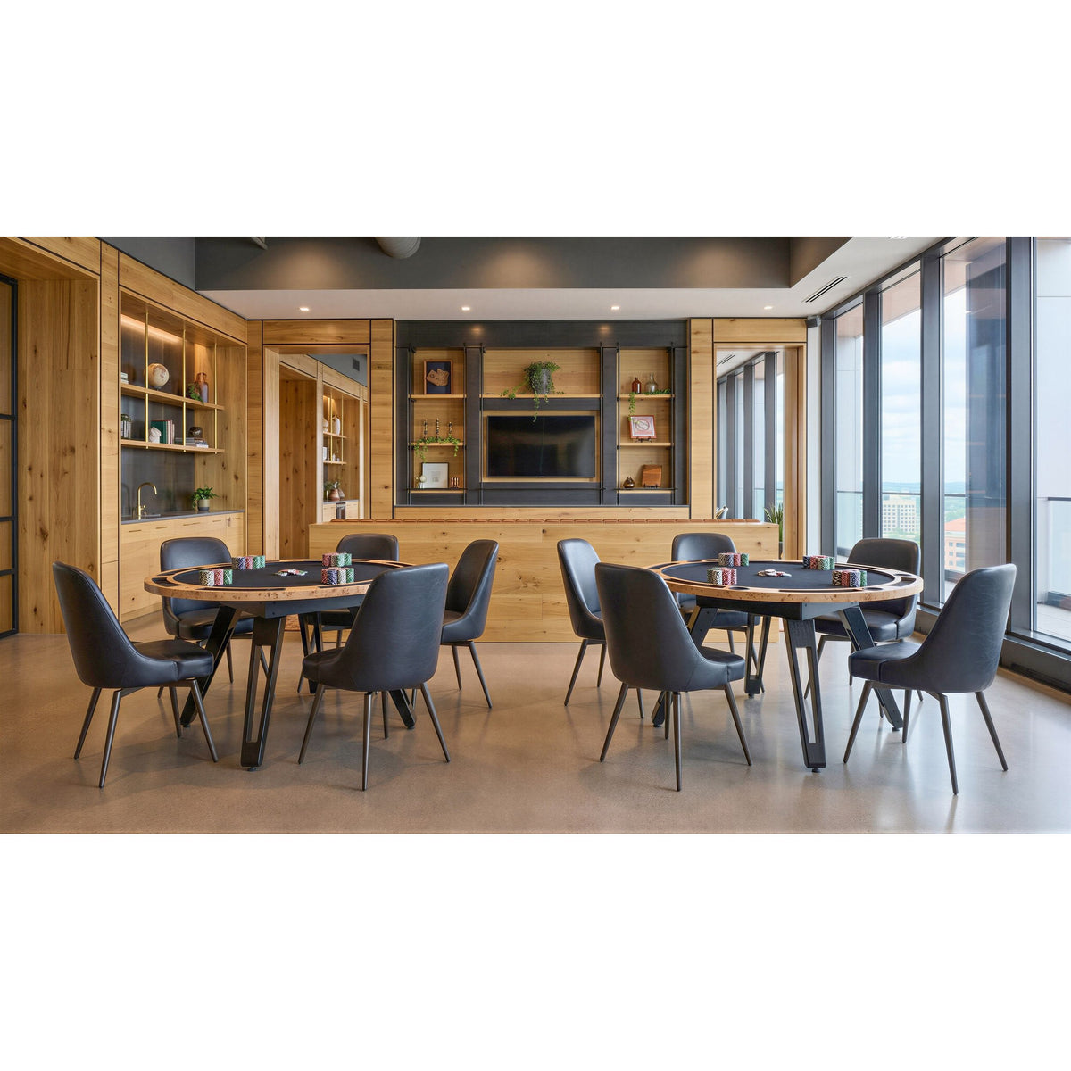 Divat Counter Stool Beige & Walnut - Image 8