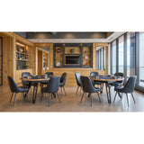 Divat Counter Stool Beige & Walnut - Image 8