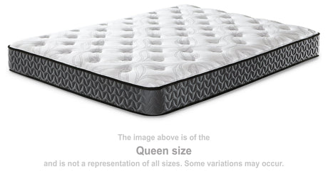 8 Inch Bonnell Hybrid White California King Mattress by Ashley at Eve Furniture