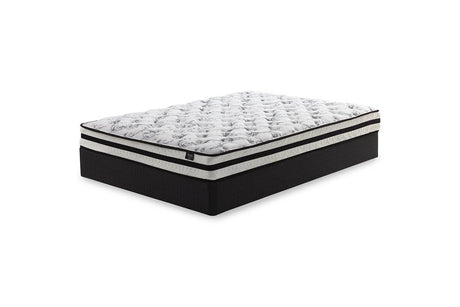 8 Inch Chime Innerspring White Full Mattress in a Box by Ashley at Eve Furniture