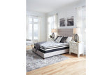 8 Inch Chime Innerspring White Queen Mattress in a Box by Ashley at Eve Furniture