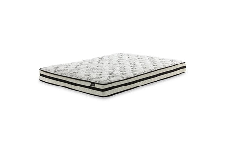8 Inch Chime Innerspring White Twin Mattress in a Box by Ashley at Eve Furniture