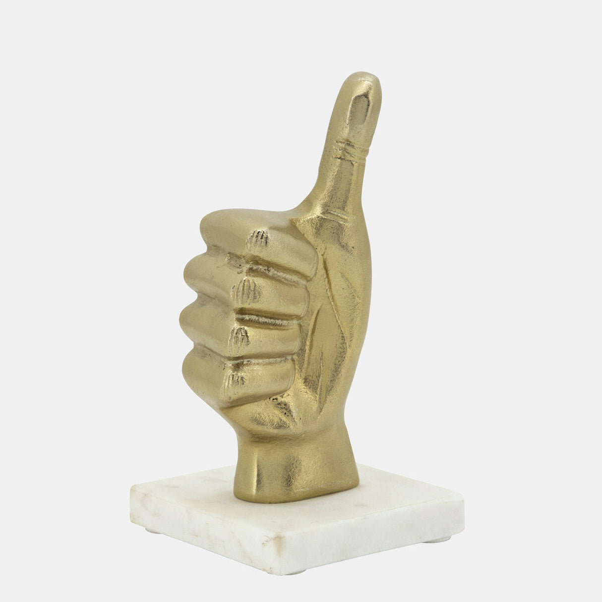 8" Metal Thumbs Up, Gold