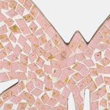 8" Mosaic Butterfly, Blush