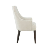 8-Piece Beever Dining Chair and Arm Chair in Cream by Manhattan Comfort at Eve Furniture