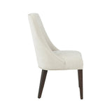 8-Piece Beever Dining Chair and Arm Chair in Cream by Manhattan Comfort at Eve Furniture