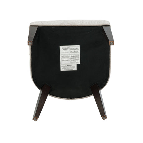 8-Piece Beever Dining Chair and Arm Chair in Taupe by Manhattan Comfort at Eve Furniture
