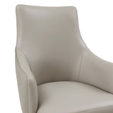 8-Piece Connie Dining Chair and Arm Chair in Light Grey by Manhattan Comfort at Eve Furniture