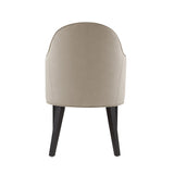 8-Piece Hillman Dining Chair and Arm Chair in Sand by Manhattan Comfort at Eve Furniture