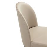 8-Piece Hillman Dining Chair and Arm Chair in Sand by Manhattan Comfort at Eve Furniture
