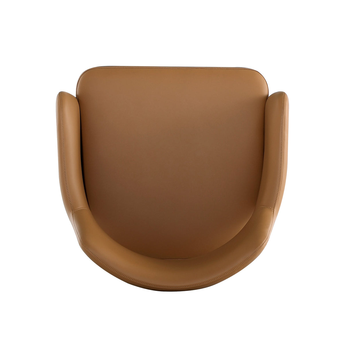 8-Piece Tremont Dining Chair in Saddle by Manhattan Comfort at Eve Furniture