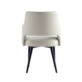 8-Piece Tremont Dining Chair in Stone by Manhattan Comfort at Eve Furniture
