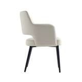 8-Piece Tremont Dining Chair in Stone by Manhattan Comfort at Eve Furniture