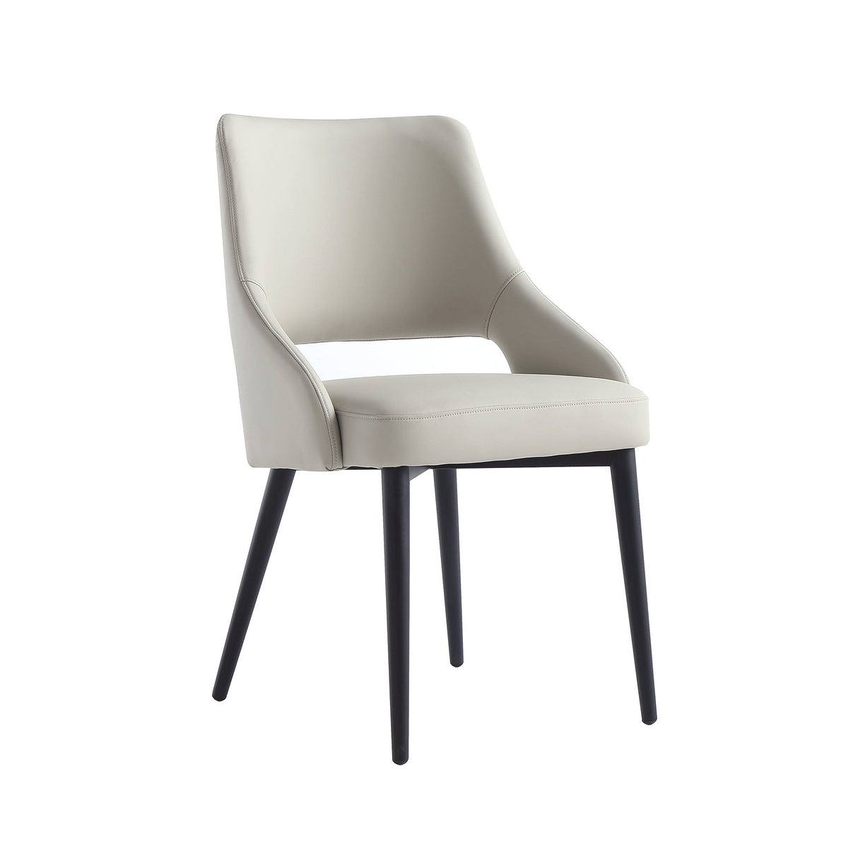 8-Piece Tremont Dining Chair in Stone by Manhattan Comfort at Eve Furniture