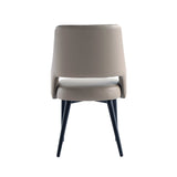 8-Piece Tremont Dining Chair in Taupe by Manhattan Comfort at Eve Furniture