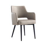 8-Piece Tremont Dining Chair in Taupe by Manhattan Comfort at Eve Furniture