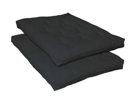 8" Premium Futon Pad Black by Coaster at Eve Furniture