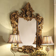 HD-8008 Antique Gold/Perfect Brown Accent Mirror by Homey Design at Eve Furniture