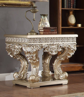 HD-8022 Champagne Gold End Table by Homey Design at Eve Furniture