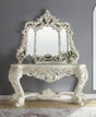 HD-8030 Plantation Cove White Console Table by Homey Design at Eve Furniture