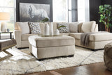 Decelle Putty 2-Piece RAF Chaise Sectional