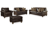 Nicorvo Coffee Sofa, Loveseat, Chair and Ottoman