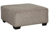 Ballinasloe Platinum Oversized Ottoman