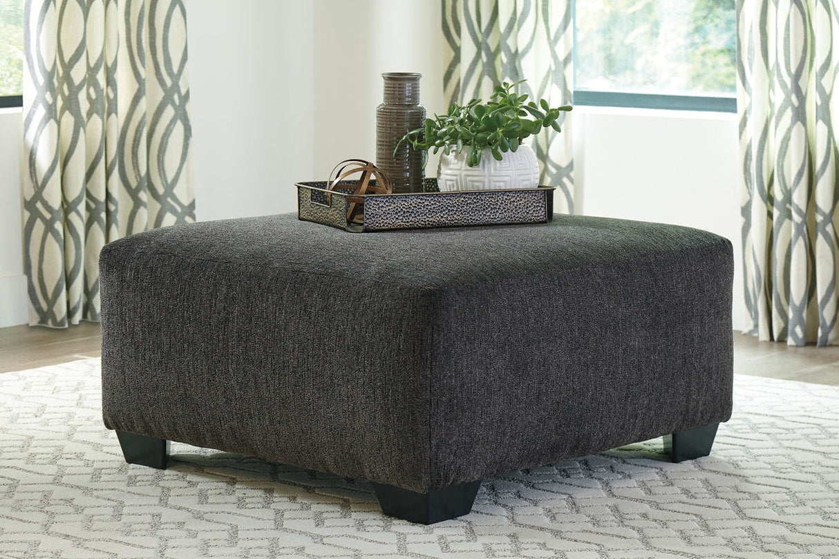 Ballinasloe Smoke Oversized Ottoman