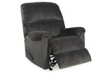 Ballinasloe Smoke 3-Piece Sectional, Recliner and Ottoman