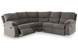 Museum Pewter 2-Piece Reclining Sectional