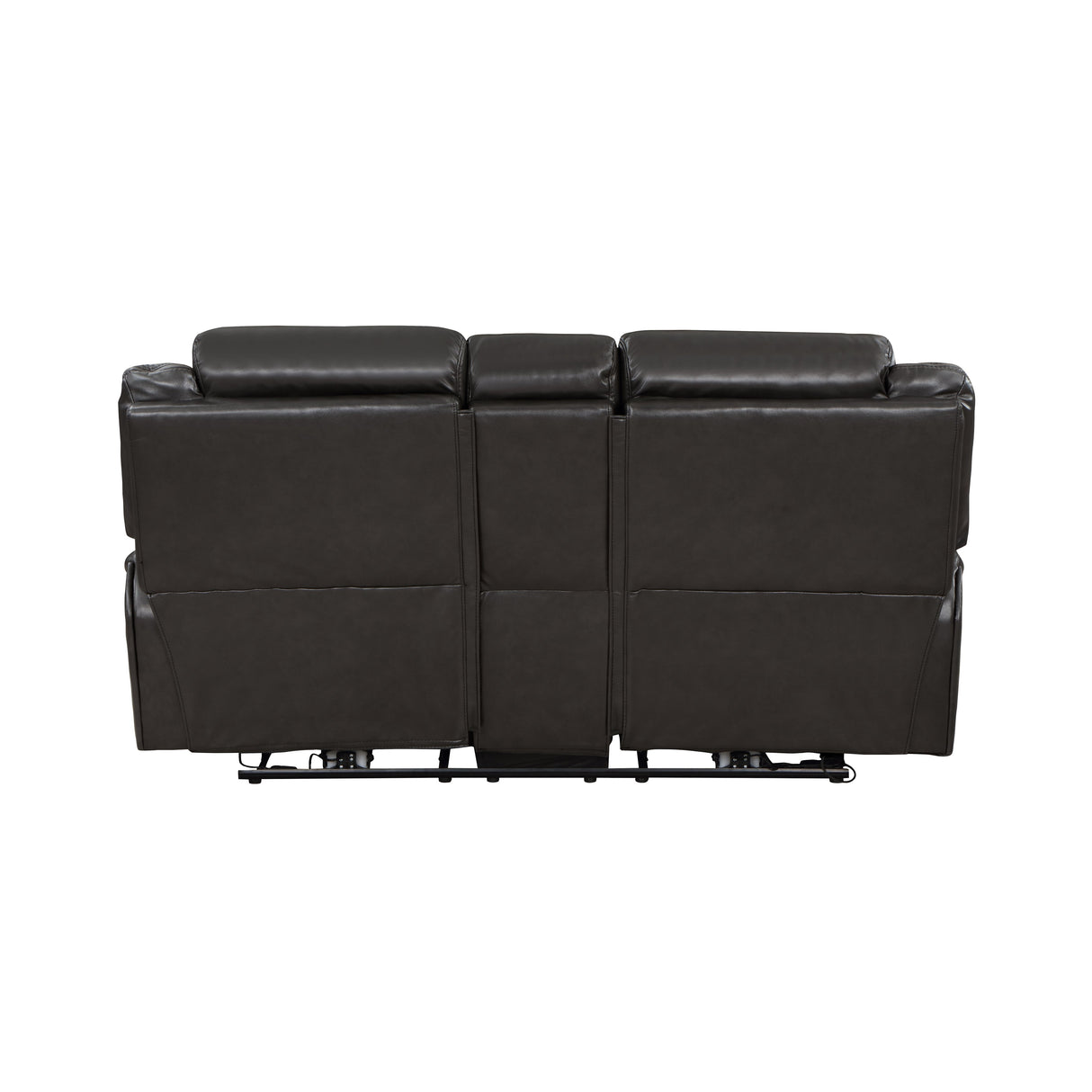 Amite Dark Gray Power Double Reclining Loveseat