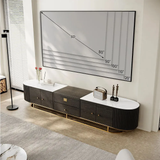 83" Sheri Black TV Stand by New Era Innovations at Eve Furniture