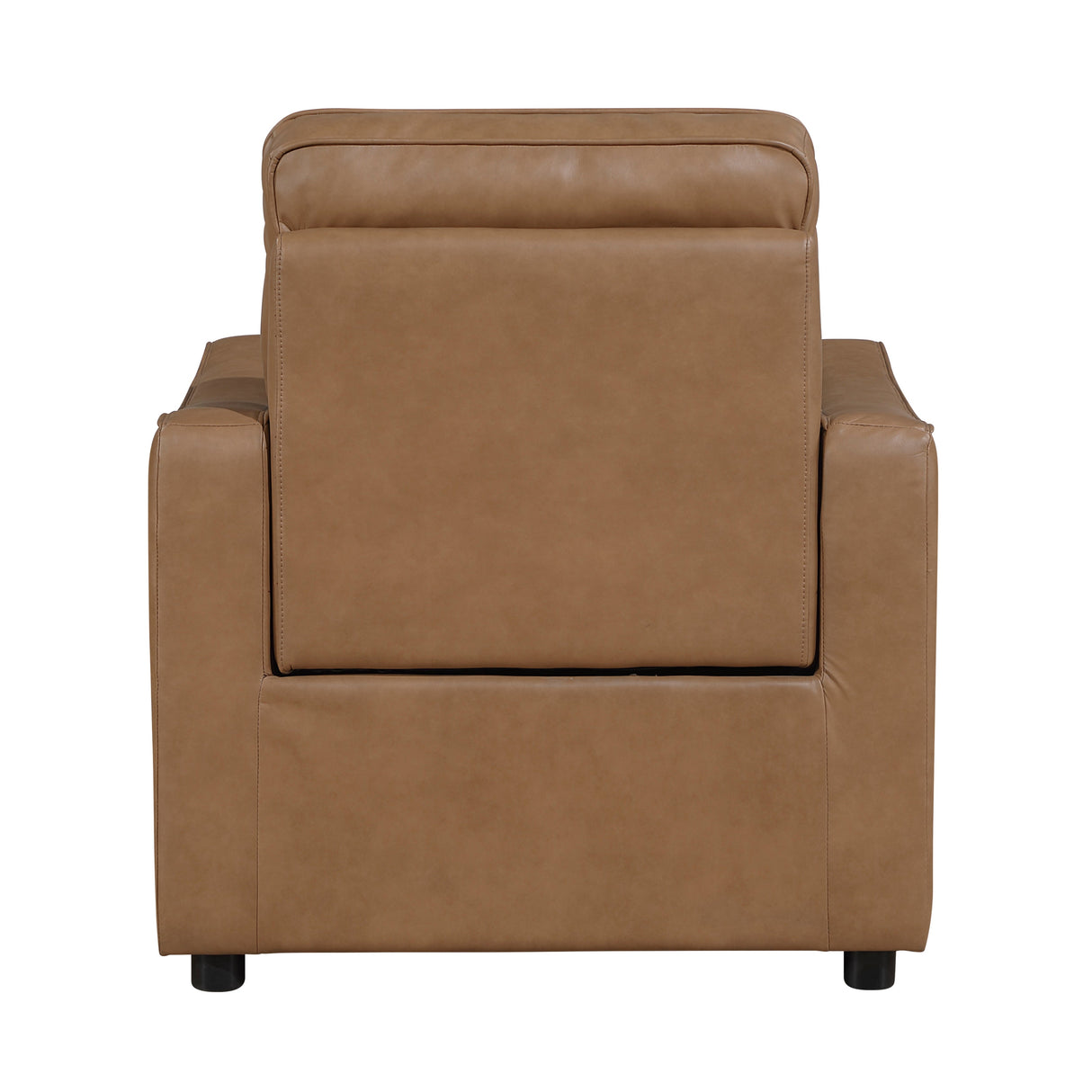 Equinox Brown Power Reclining Chair with Curved Track Arms by Homelegance at Eve Furniture