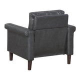 Heritage Dark Gray Chair by Homelegance at Eve Furniture