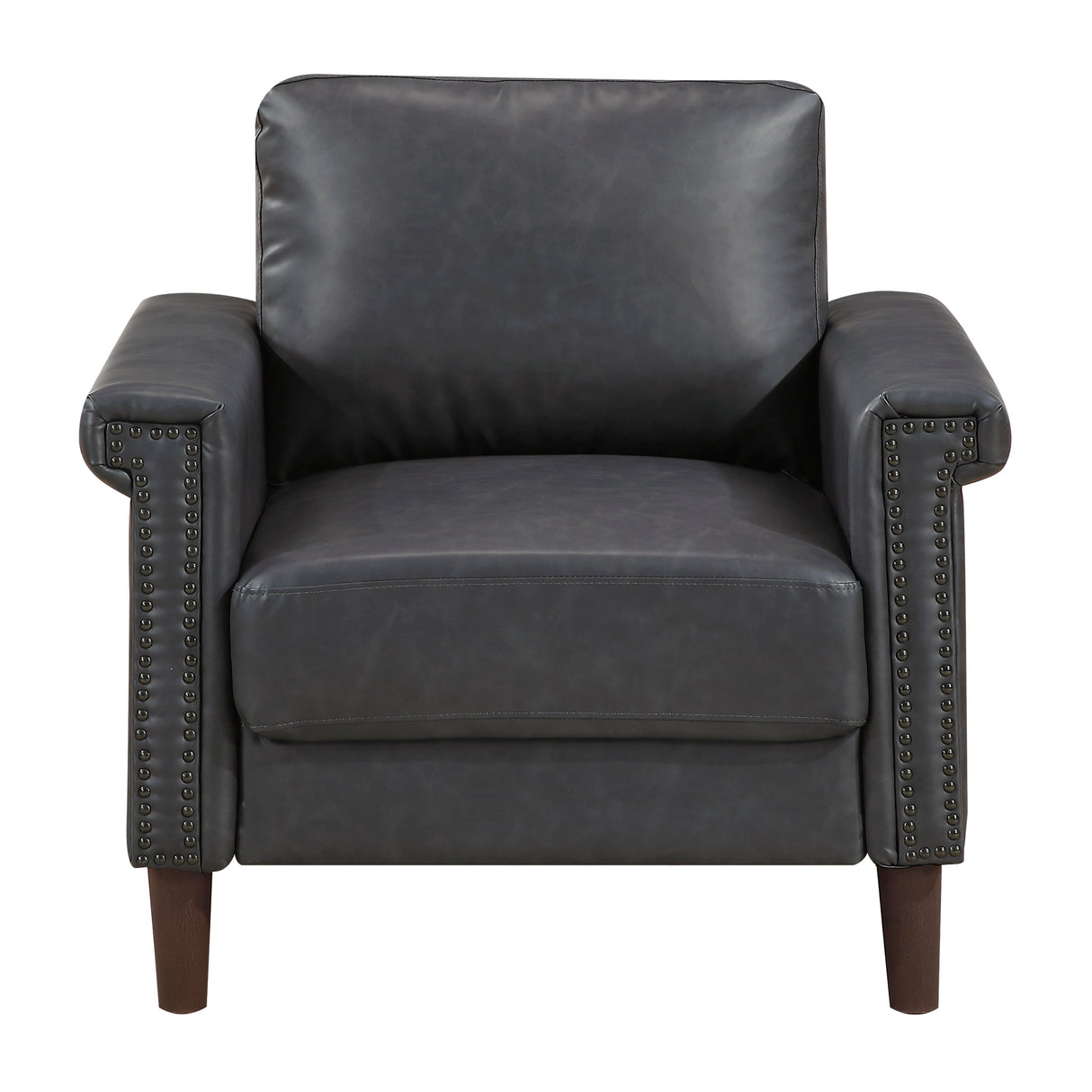 Heritage Dark Gray Chair by Homelegance at Eve Furniture