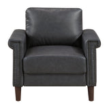 Heritage Dark Gray Chair by Homelegance at Eve Furniture