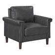 Heritage Dark Gray Chair by Homelegance at Eve Furniture