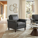 Heritage Dark Gray Chair by Homelegance at Eve Furniture