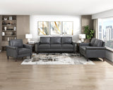 Heritage Dark Gray Sofa by Homelegance at Eve Furniture