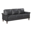 Heritage Dark Gray Sofa by Homelegance at Eve Furniture