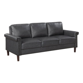 Heritage Dark Gray Sofa by Homelegance at Eve Furniture