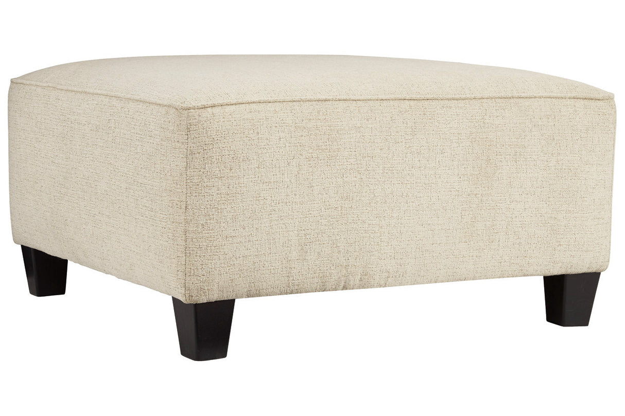 Abinger Natural Oversized Accent Ottoman