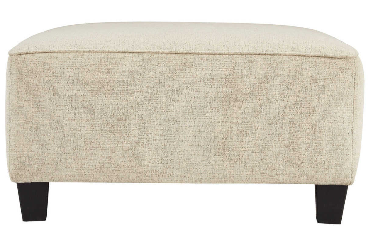 Abinger Natural Oversized Accent Ottoman