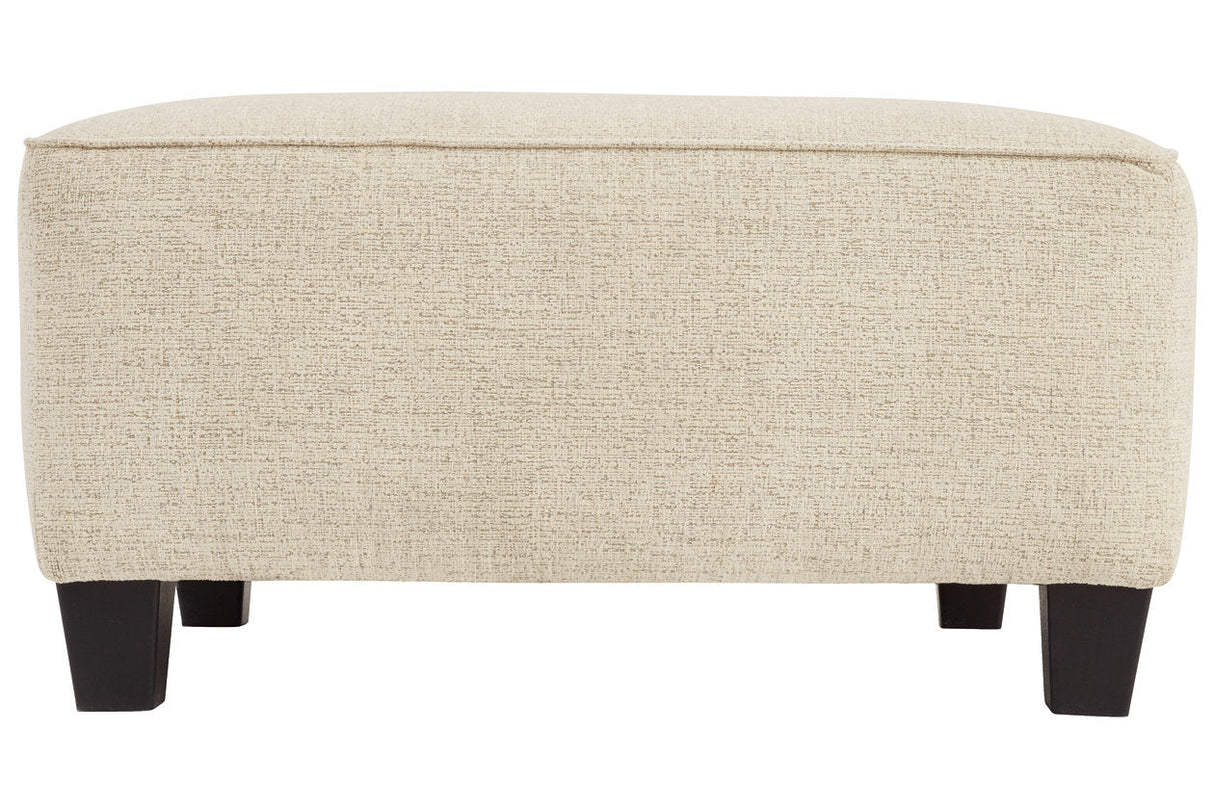 Abinger Natural Oversized Accent Ottoman