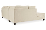 Abinger Natural 2-Piece Sectional with Chaise