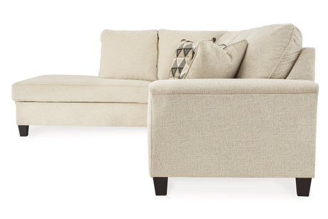 Abinger Natural 2-Piece Sectional with Chaise