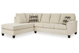 Abinger Natural 2-Piece Sleeper Sectional with Chaise