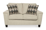 Abinger Natural Queen Sofa Sleeper and Loveseat