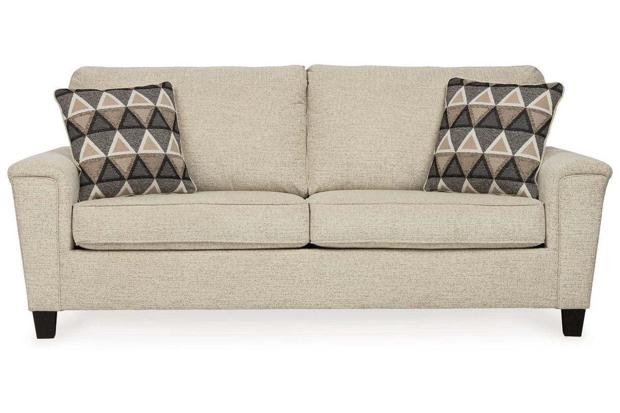 Abinger Natural Queen Sofa Sleeper and Loveseat